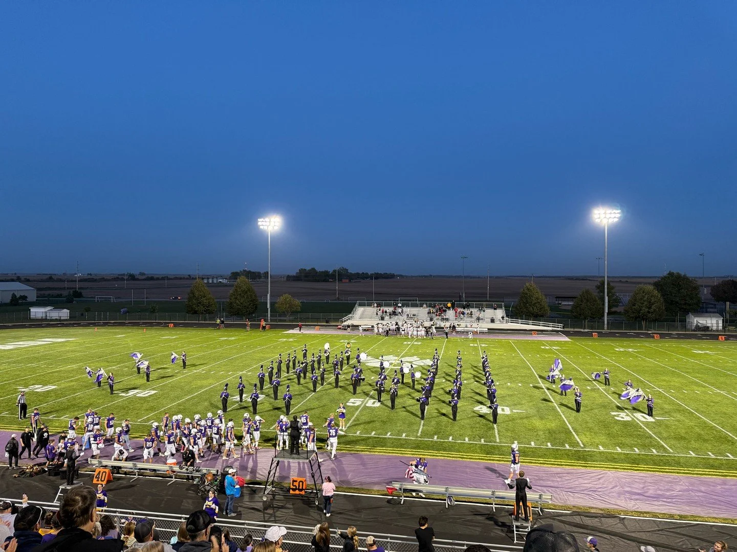 Who is a fan of this beautiful football weather?! It’s a perfect night for Senior Night at Nevada! Go Cubs!