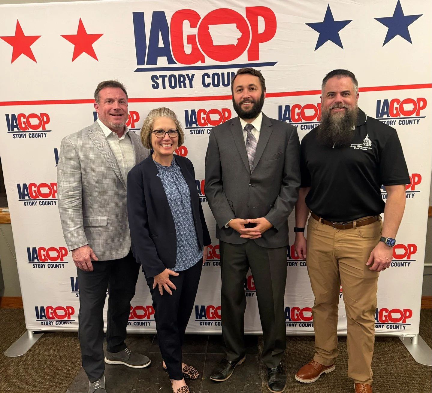 It was great to celebrate the legacy of Wendy Jensen at the annual Story County GOP Wendy Jensen Memorial Chili Supper! It warms my heart that the memory of Wendy is still kept alive in Story County! I challenged everyone to be more like Wendy and de