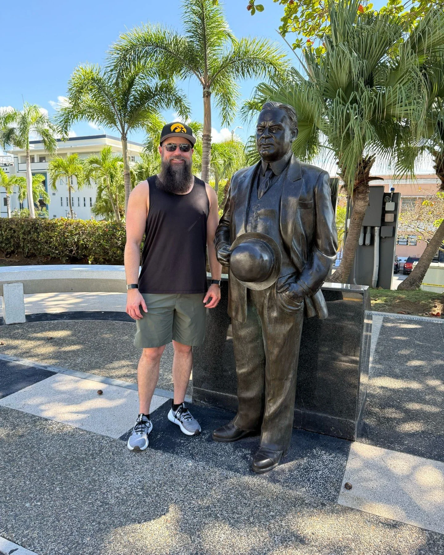 As an Iowa history nerd and Hoover Presidential Foundation Trustee, I was excited to come across Iowa&rsquo;s President Herbert Hoover while recently visiting the Capitol grounds in San Juan. 🇺🇸 🇵🇷
