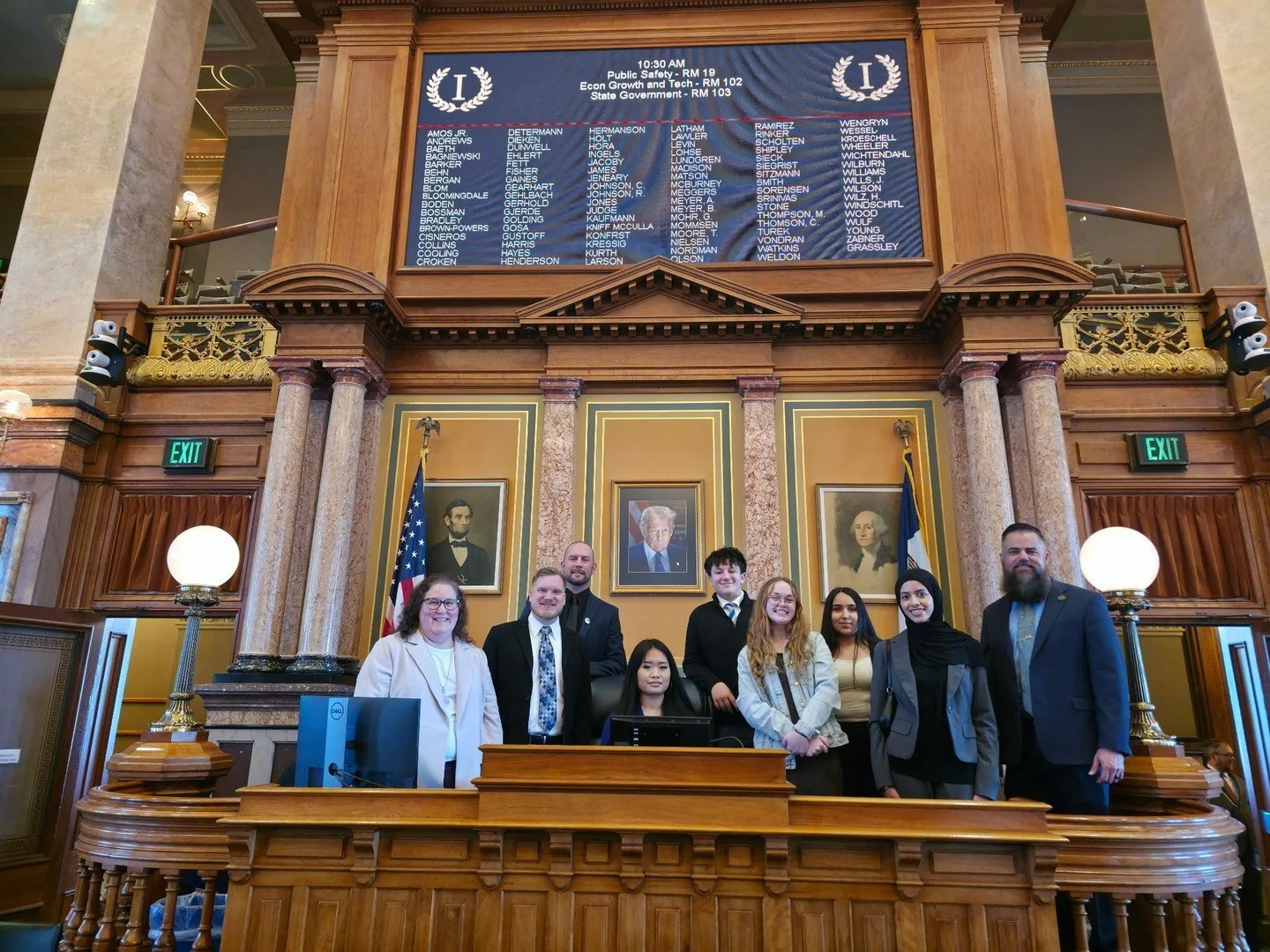 It&rsquo;s always great to visit with our iJAG students and hear about all the great skills they learn from the program. Thanks to Marshalltown iJAG for visiting this week!