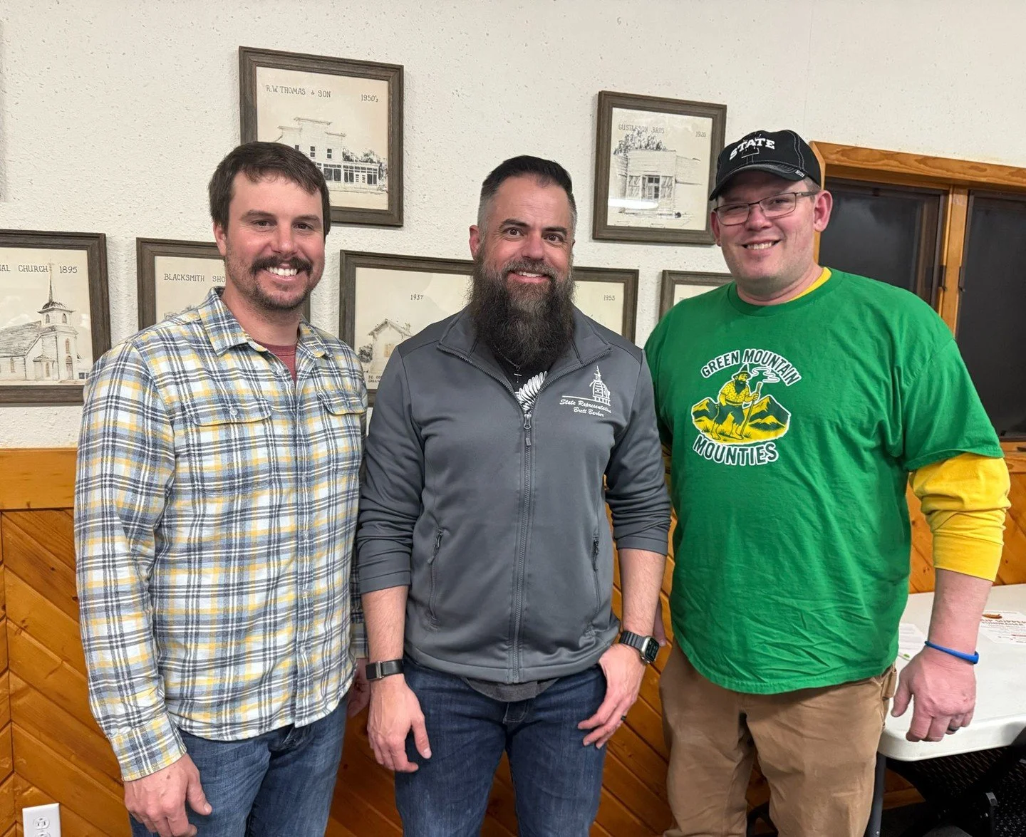Tracy and I had a fantastic date night with the good folks of Green Mountain at the community supper! It was great to see a full room of community support. I enjoyed visiting with friends like Ethan and Patrick. I&rsquo;ve been working with Green Mou