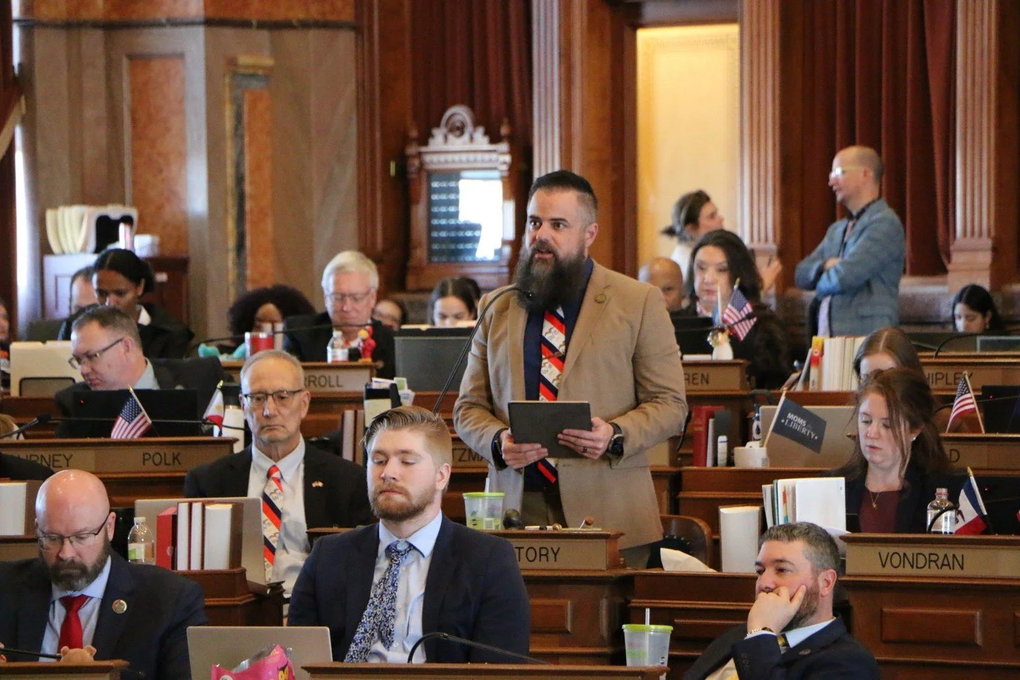 ‼️ I floor managed my first bill of 2026 with unanimous support. I filed HF2526 to protect the privacy of Iowa&rsquo;s foster families.

From my opening comments:
HF2526 is a foster care recruitment and retention bill. I&rsquo;m proud of the work thi