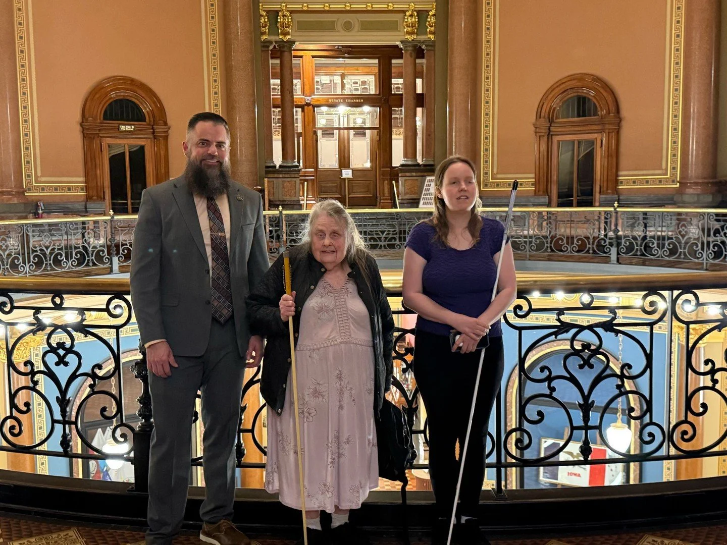I&rsquo;m so happy that my bill HF2585 passed the House unanimously last night. It was even more special because my new friend Cindy has been advocating in memory of her husband and yesterday was Bob&rsquo;s birthday! The Federation of the Blind has 