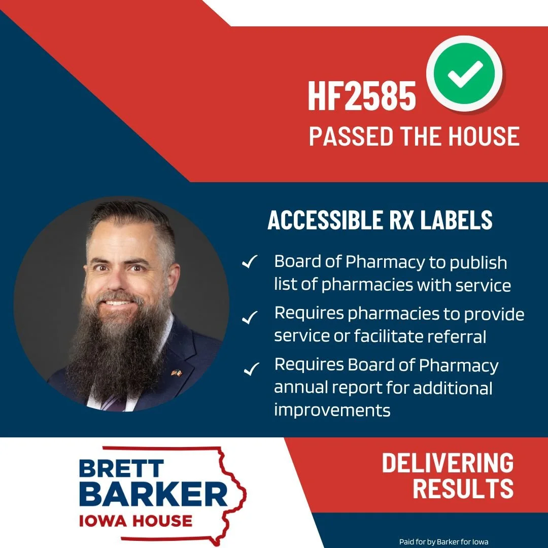 HF2585 = Passed the House ✅