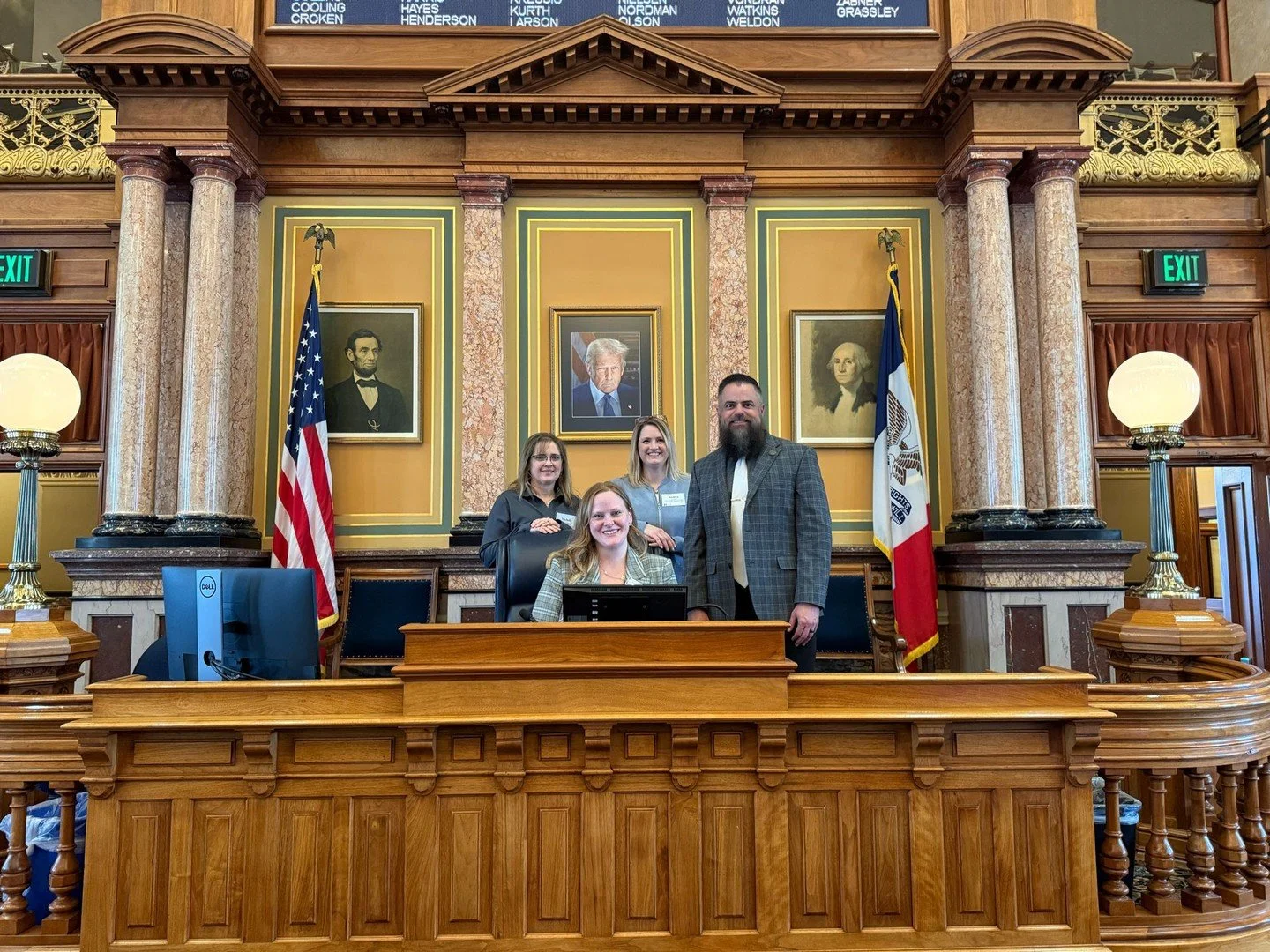 Story County Medical Center was in the House on hospital day. I&rsquo;m thankful for the strong partners in healthcare at Story Medical!