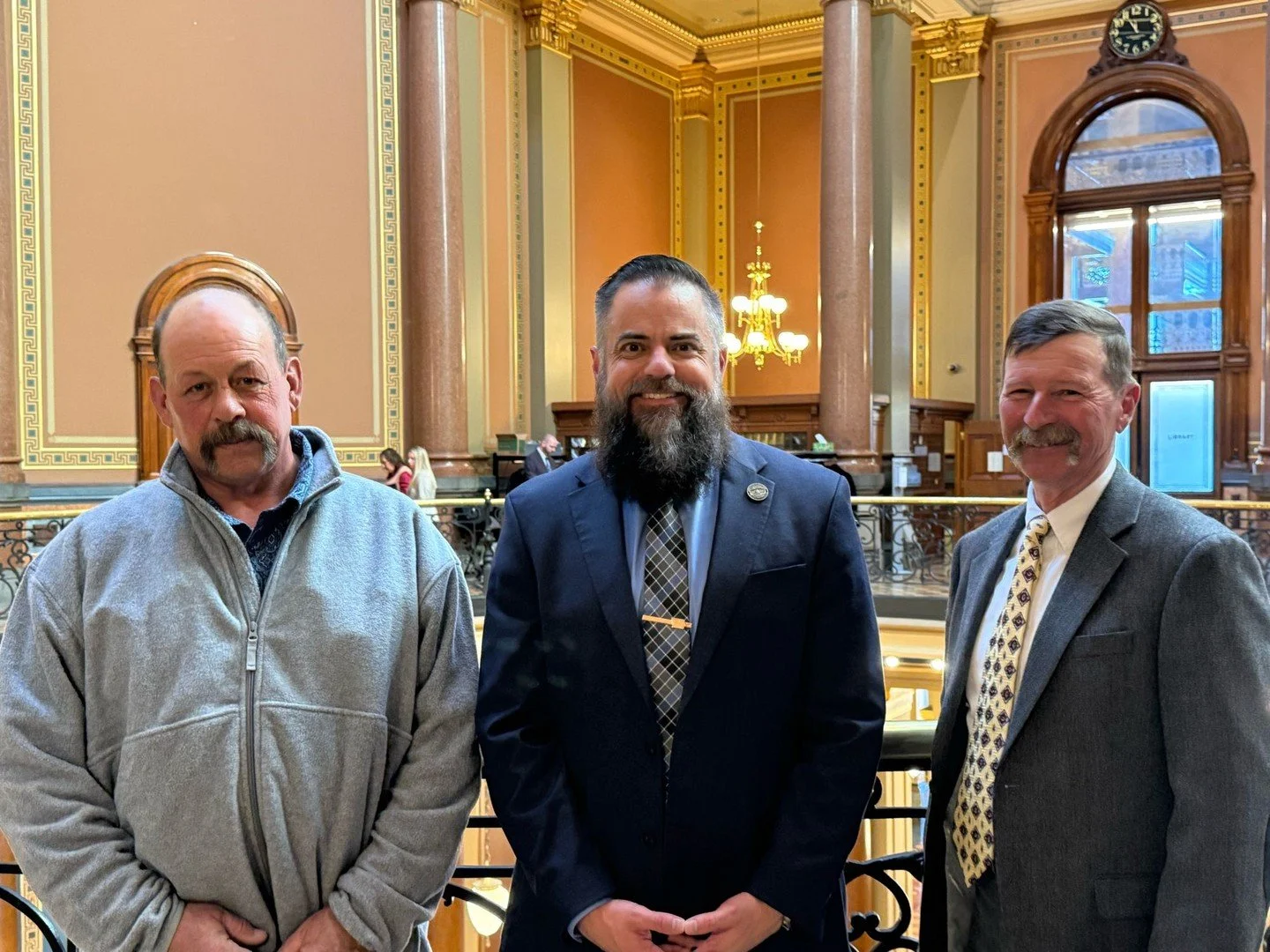 I enjoyed visiting with the Marshall County Cattlemen. We talked about the value of our land and ensuring its best use.