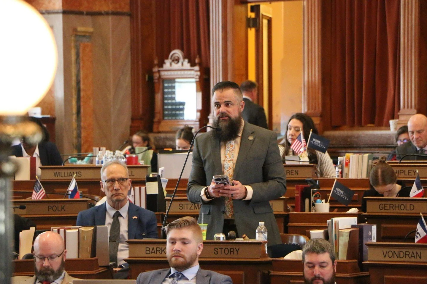 &ldquo;Mister Speaker, am I in order for an announcement?&rdquo;