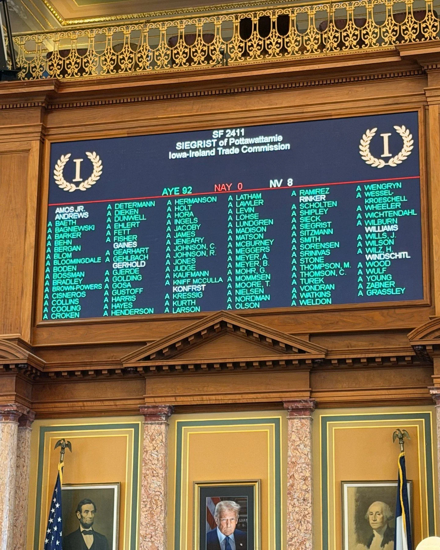 This week, I thought of my proud Irish-American grandmother as we passed a bill to strengthen trade relations with Ireland. ☘️ 🦅 🇮🇪 🇺🇸