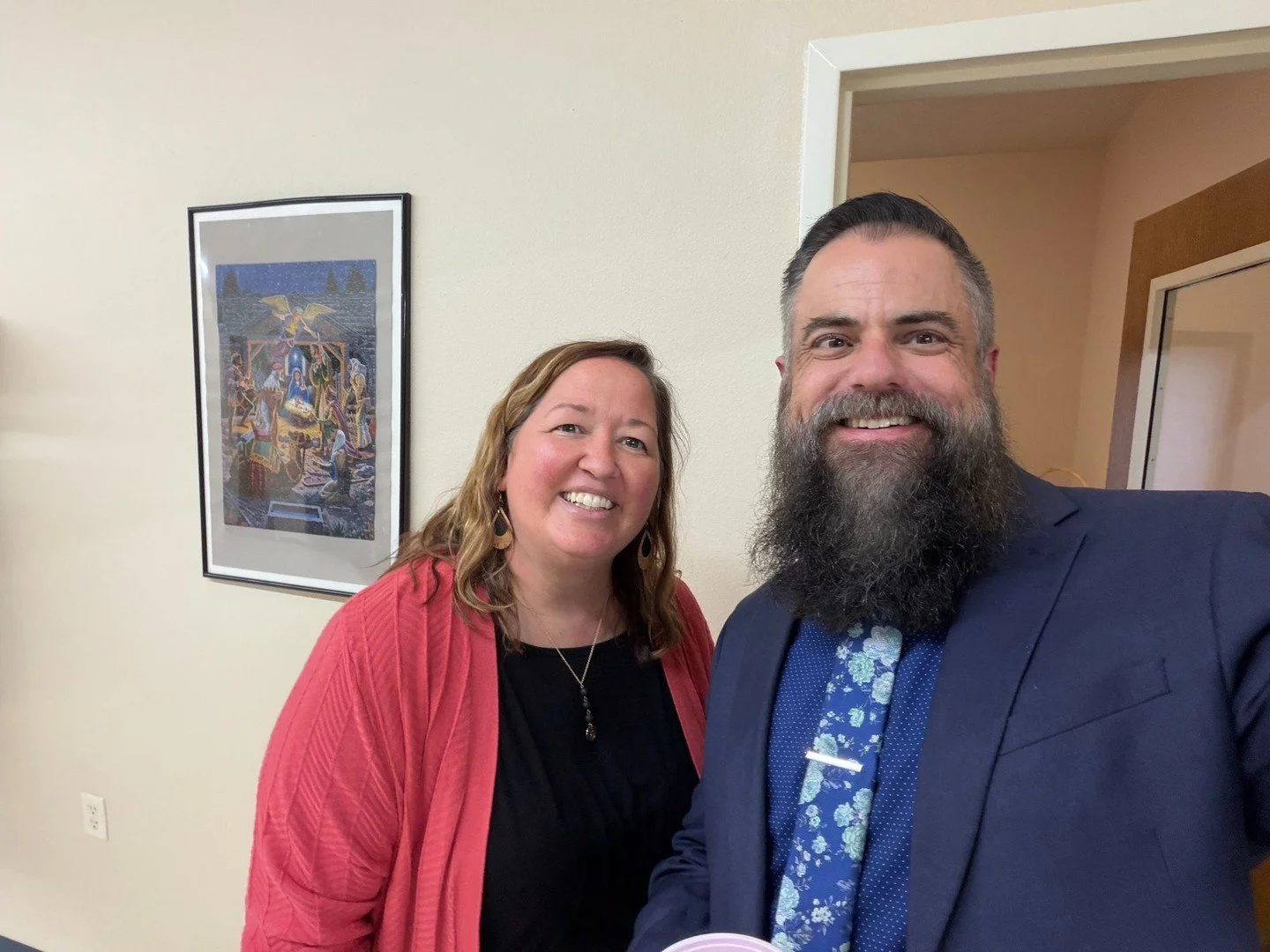 It was a long day at the Capitol, but I&rsquo;m feeling energized after seeing so many friends at the Melbourne Community ￼Meal! I&rsquo;m a fan of the pizza sliders. 😋