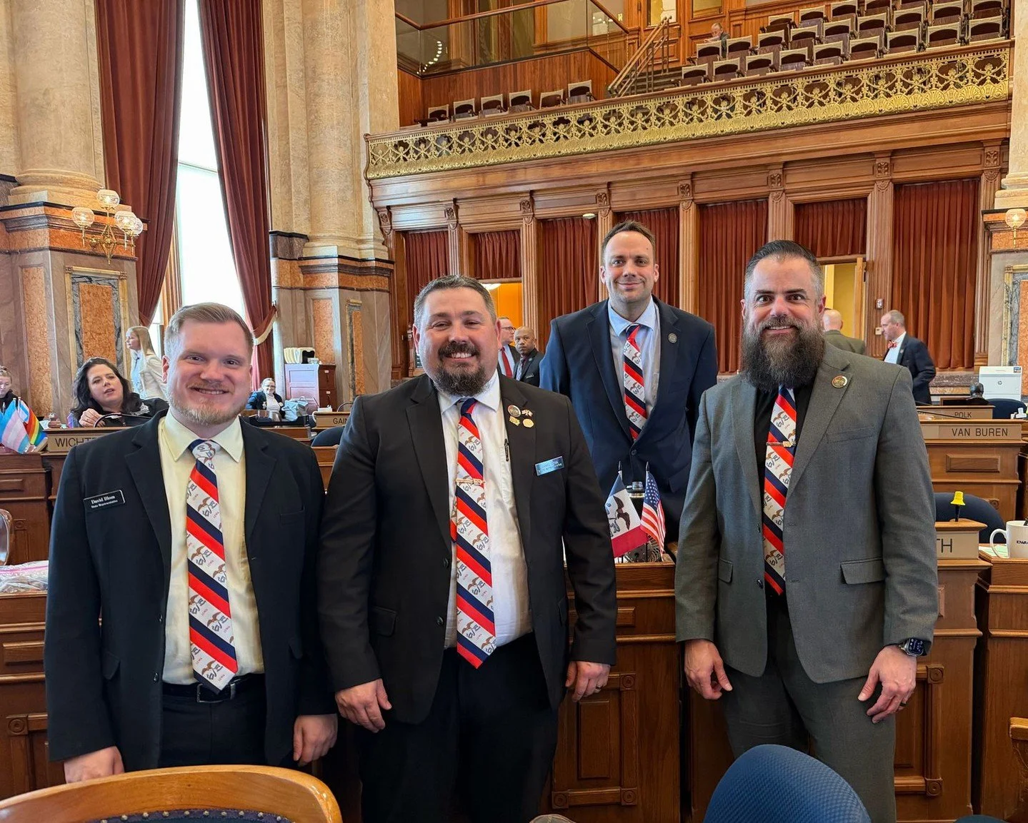 It could be the final Iowa Tie Thursday of the session!