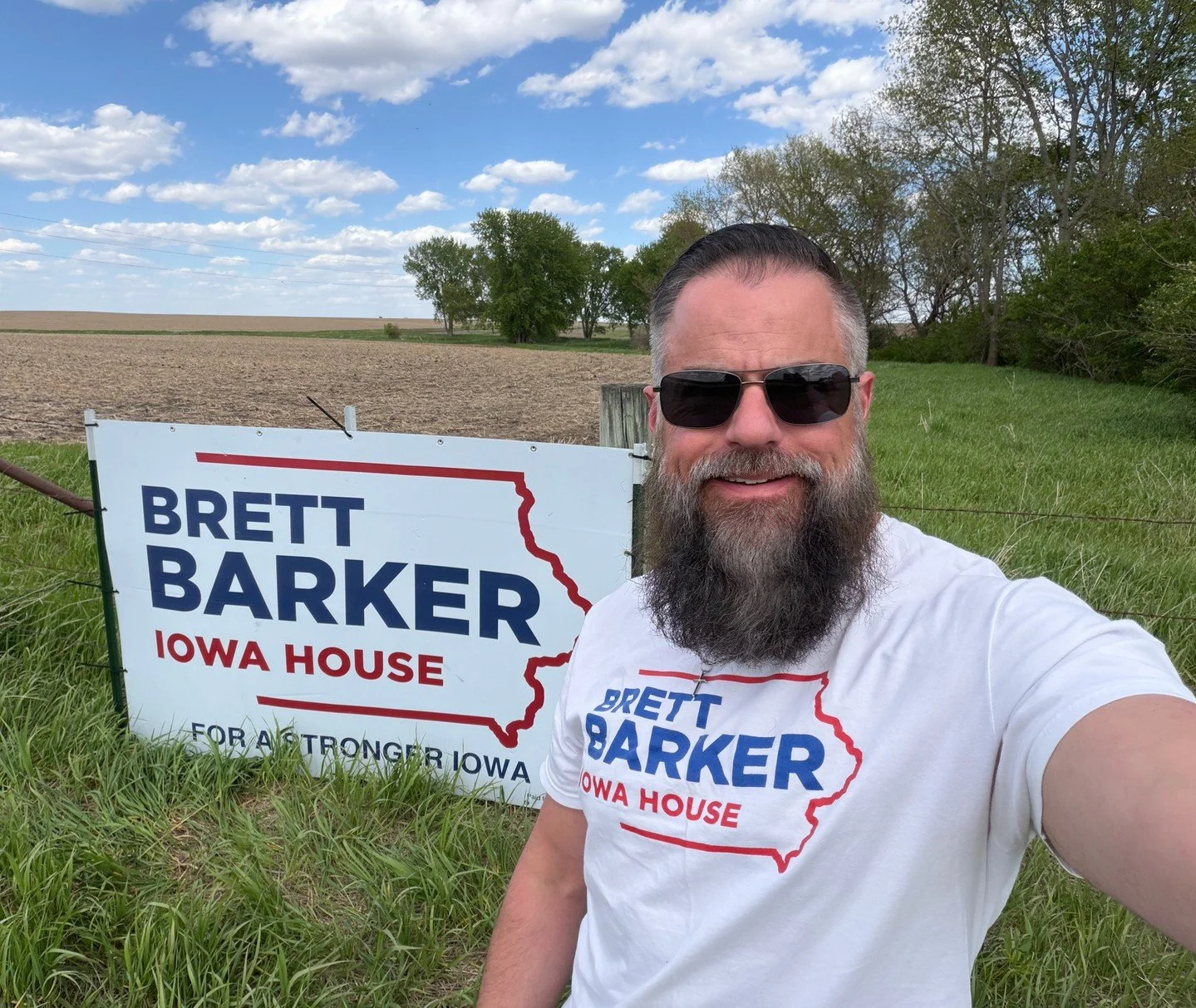 Putting in the work this weekend to earn every vote! 🗳️