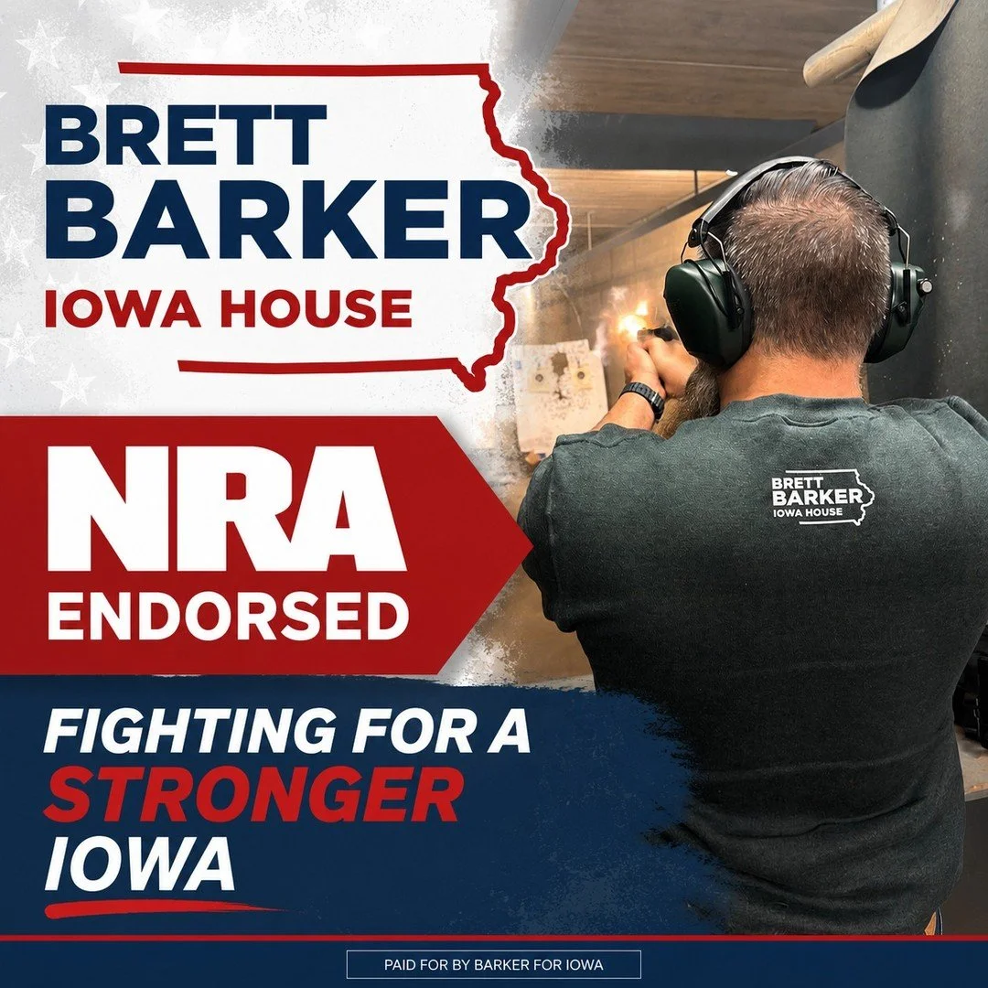 When I pledged to support and defend the Constitution of the United States, I meant it. I will continue to fight for your 2nd Amendment rights in Des Moines!