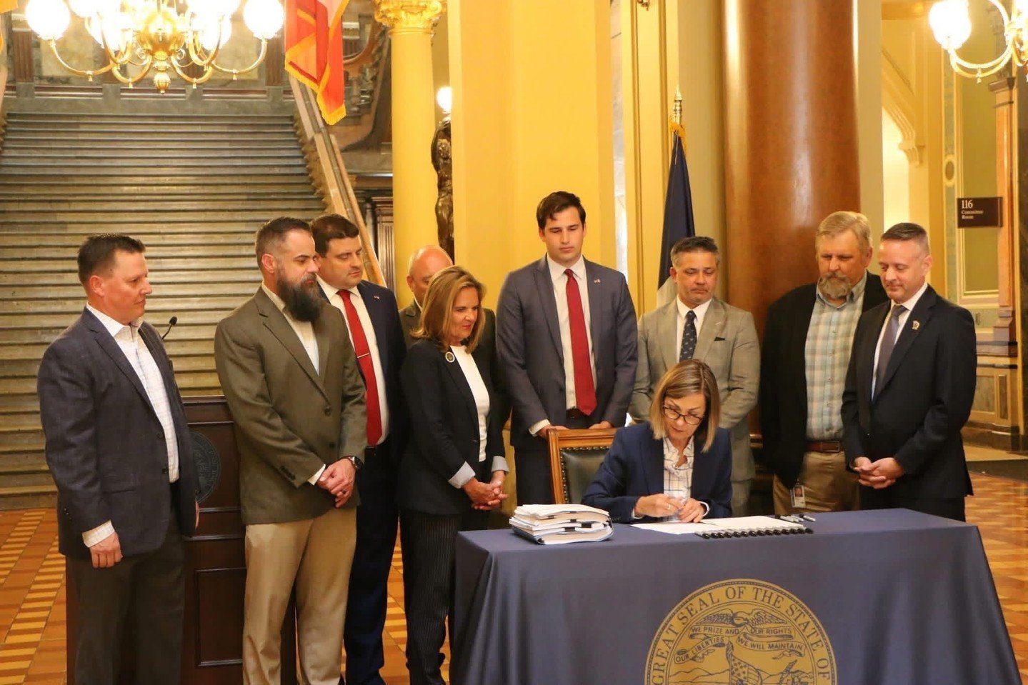 You demanded, we delivered! Governor Reynold&rsquo;s has signed the largest property tax reform package in Iowa history into law! Reforming this complex system allows your family to keep more of your hard earned money.