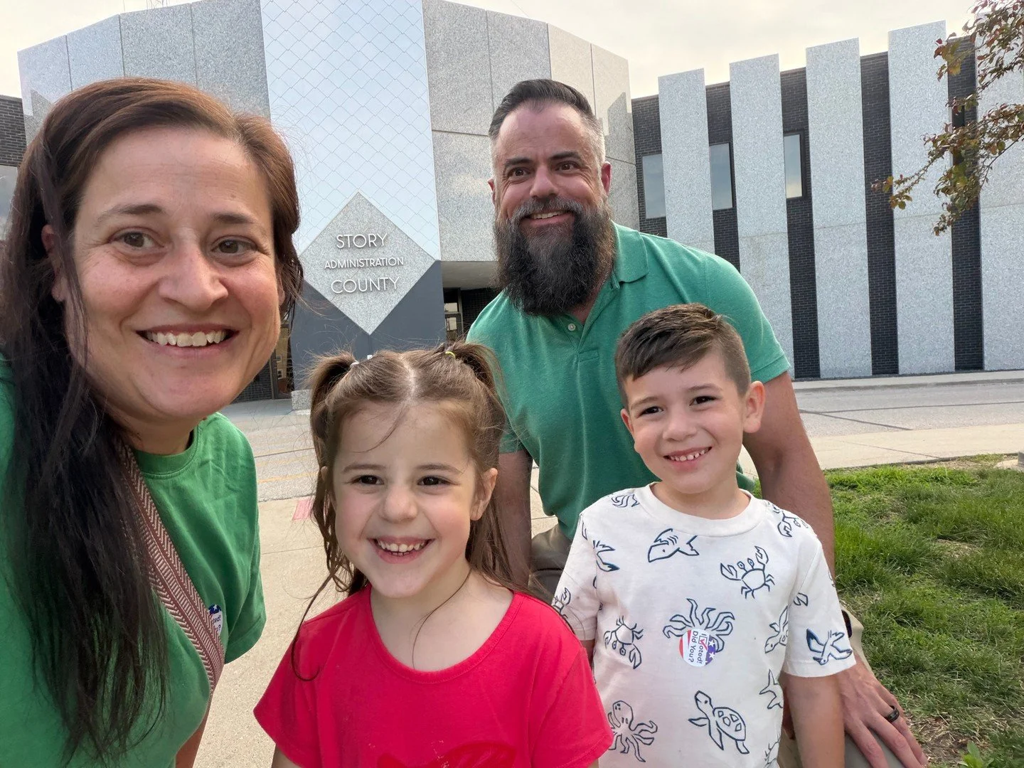 We voted! Polls close at 8 if you haven&rsquo;t made it out yet! 🗳️