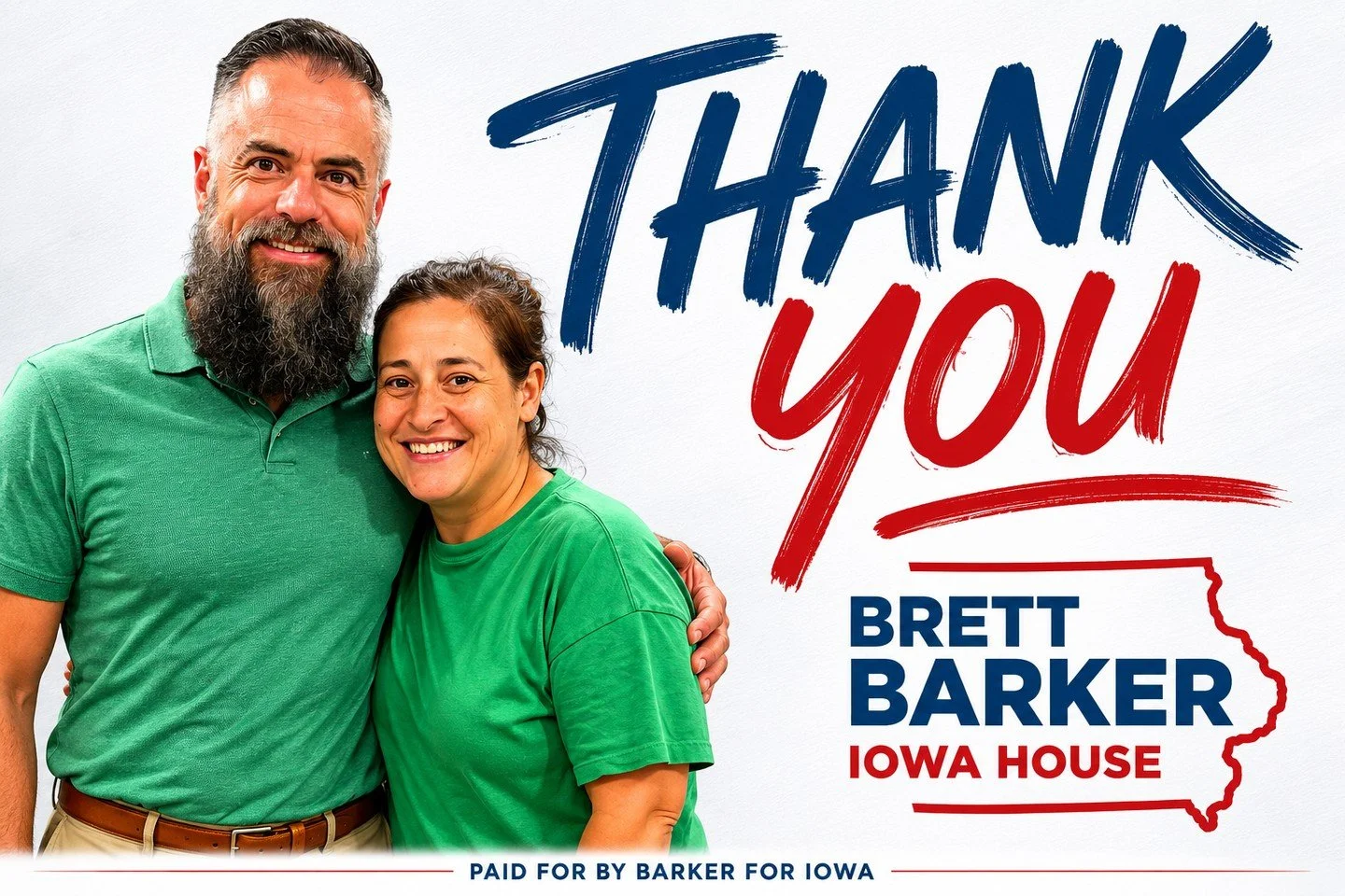 GRATEFUL 

It&rsquo;s an honor to serve as your State Representative and I am incredibly grateful for your continued trust. I&rsquo;m ready to keep working hard to win in November and hope that you&rsquo;ll join me in the fight for a stronger Iowa! ?