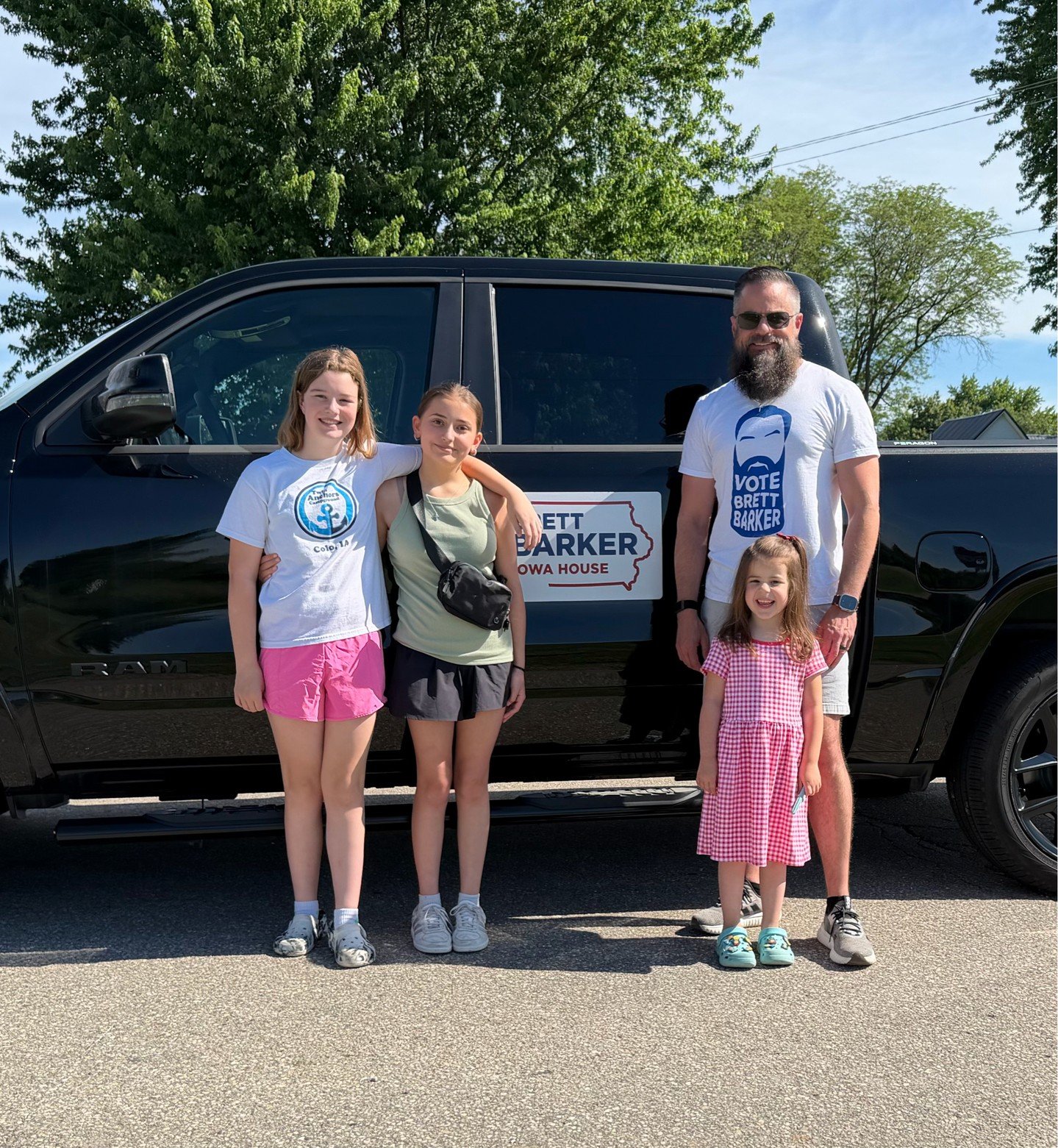 ALBION - the primary may be over, but the work is not! We loved joining the Rail Trail Festival for the first parade of the summer! Thanks to my partner for Marshall County, Rep. David Blom, for joining and bringing popsicles!