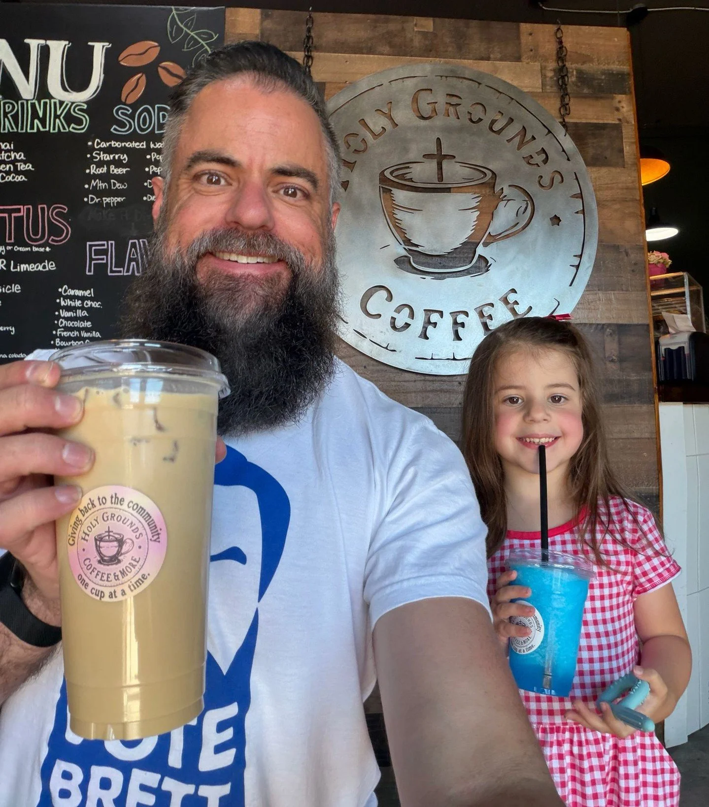 Small Business Shout Out: Holy Grounds in State Center is the perfect spot for a physical and spiritual kick me up! ☕️