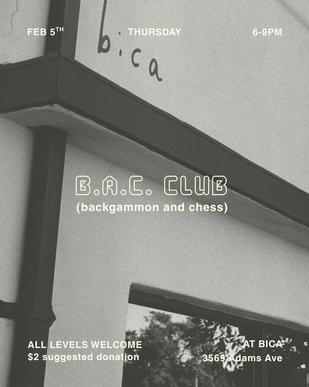 B.A.C. (Backgammon &amp; Chess) Club 