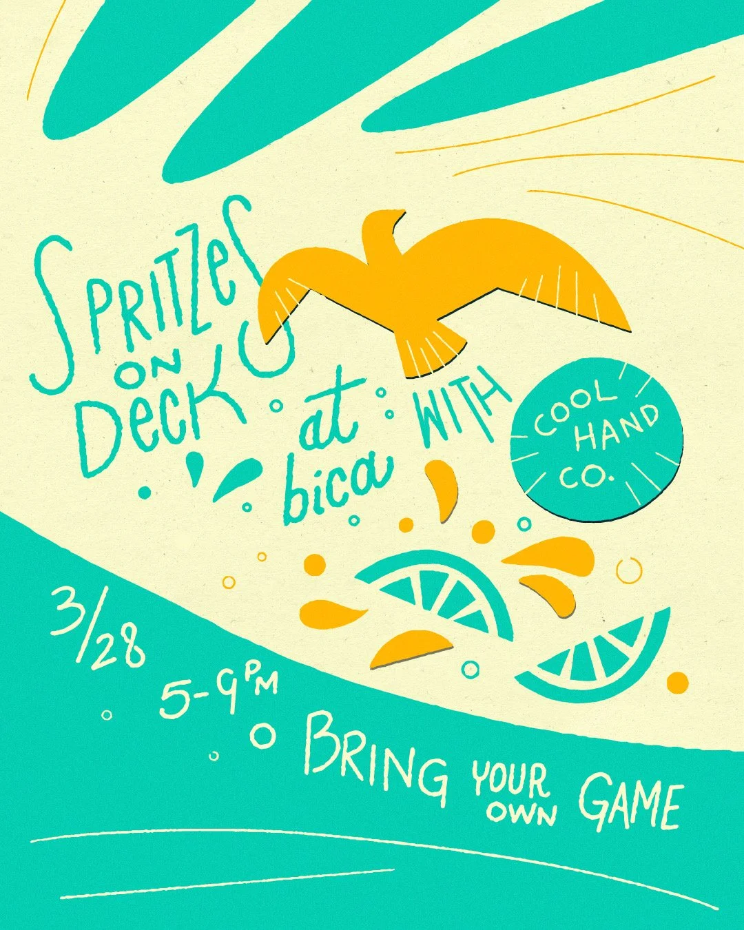 Spritzes on Deck: Game Night