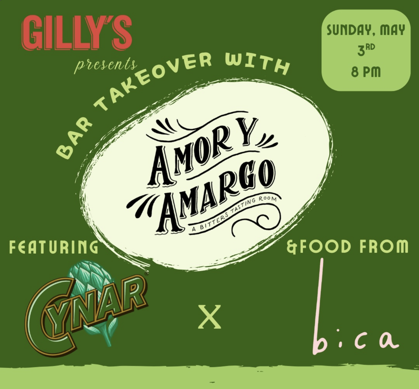 Gilly's Bar Takeover 
