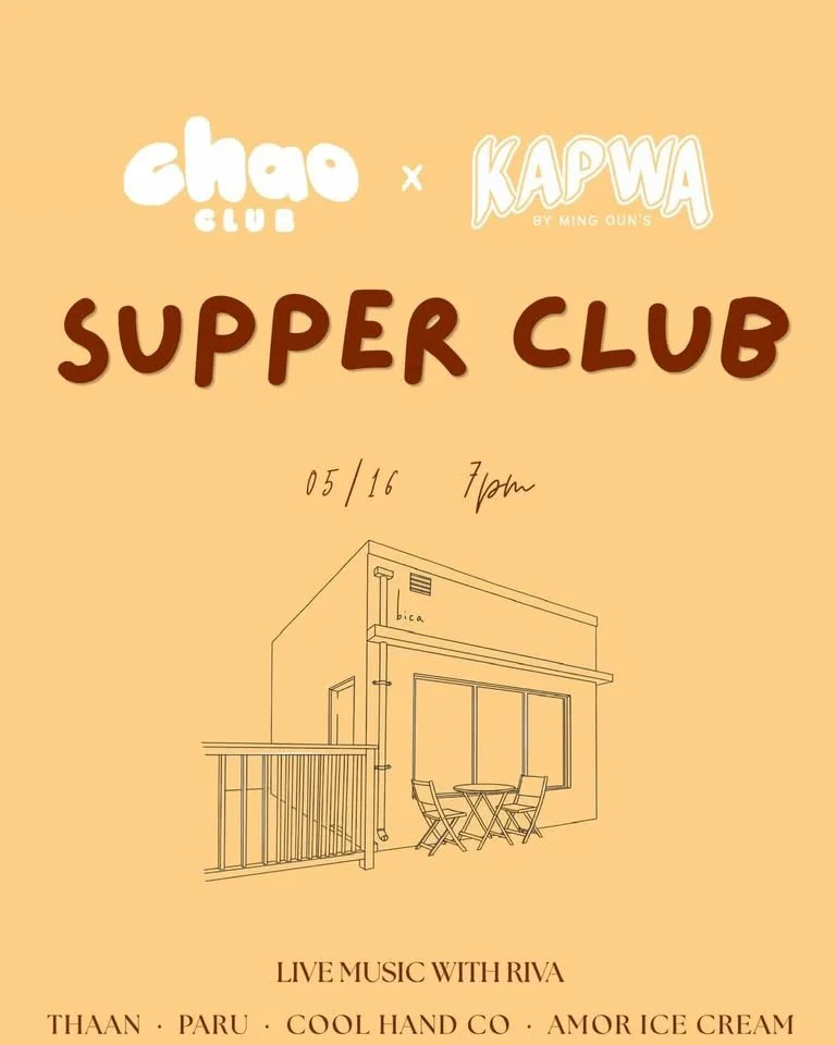 Chao Club x Kapwa Supper Club
