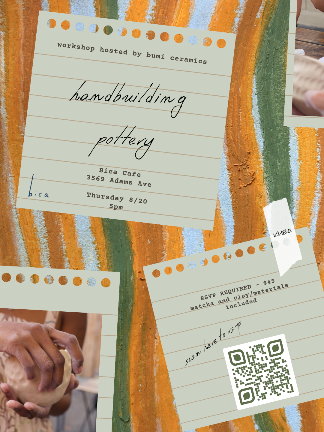 Pottery Hand-building Workshop