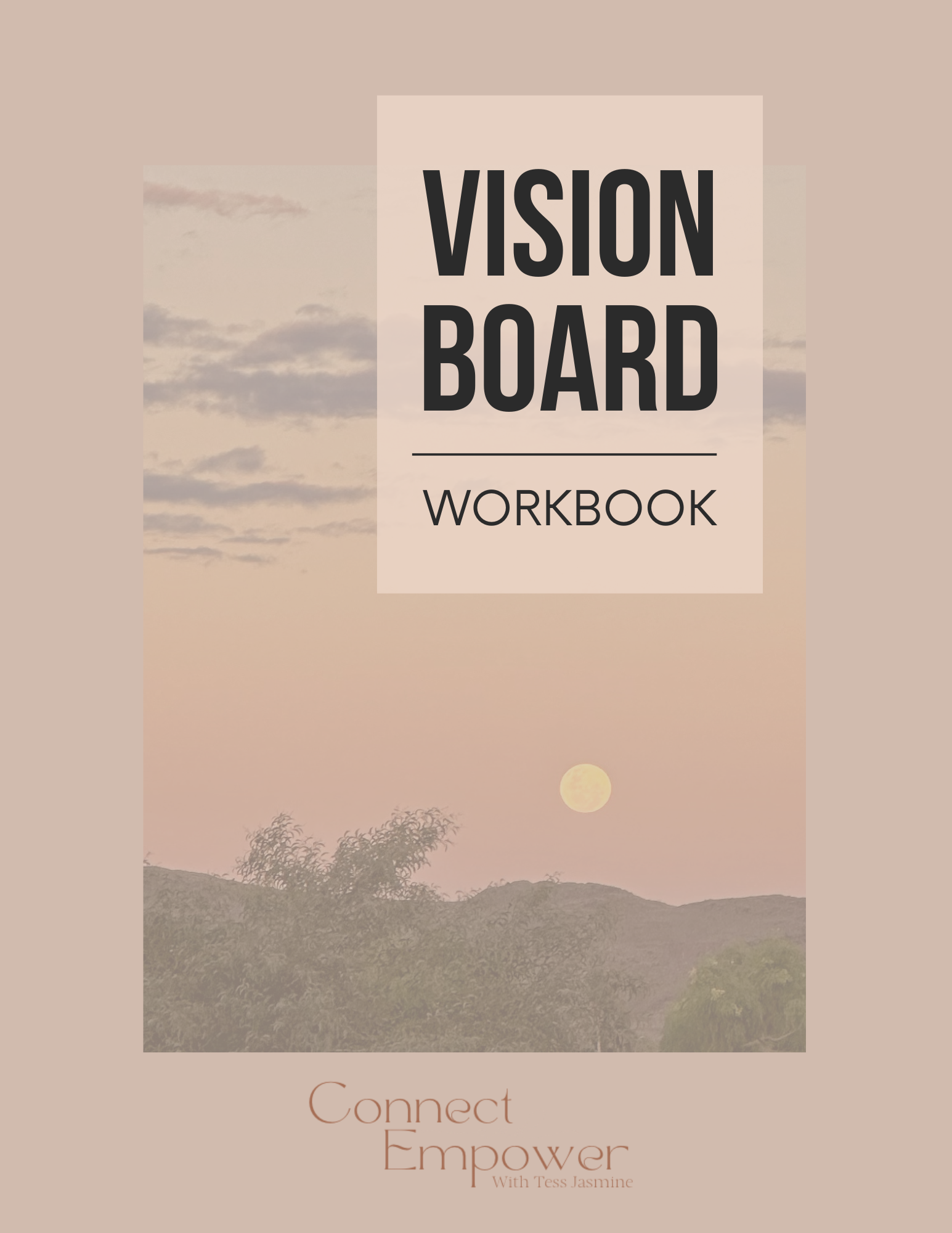 2025 Vision Board Workbook