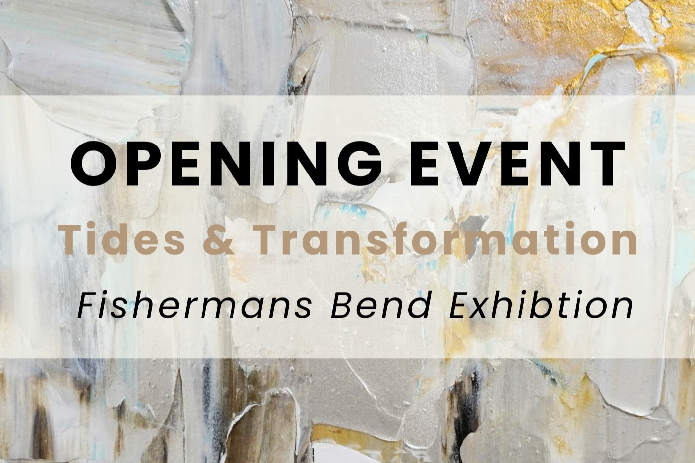 Angelina Mirabito - Tides & Transformation Opening Event