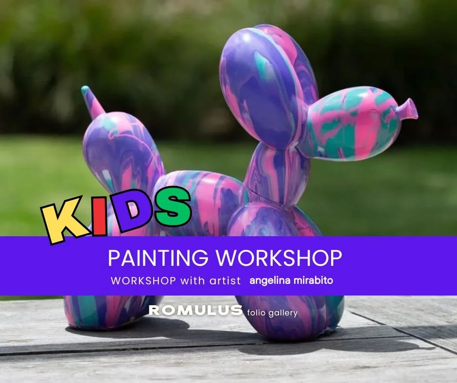 KIDS Pour Painting WORKSHOP