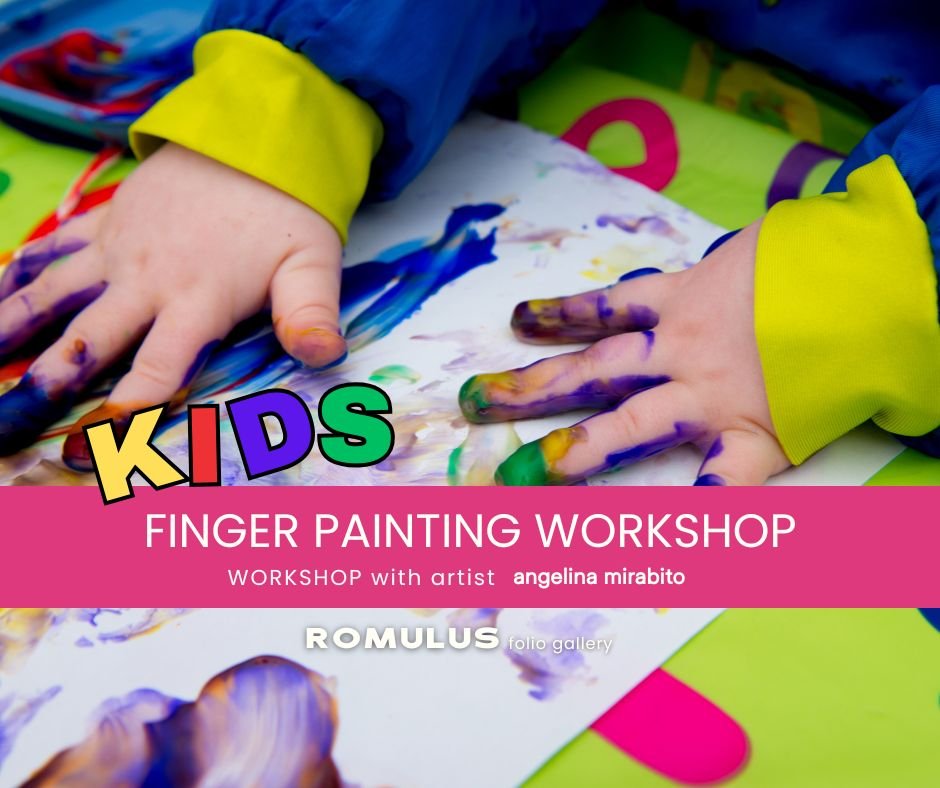 KIDS Finger Painting WORKSHOP