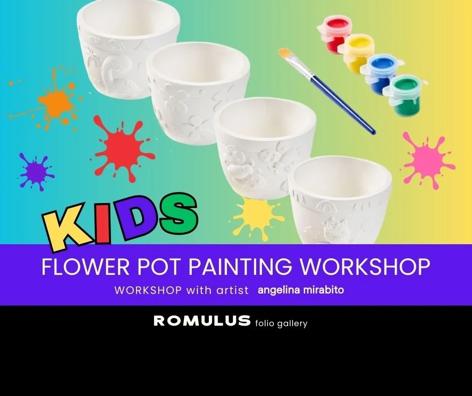 KIDS FLOWER POT PAINTING WORKSHOP 
