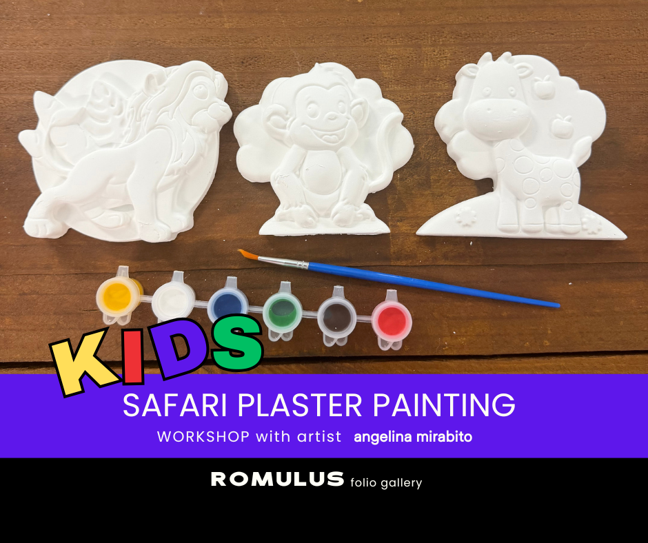 KIDS Safari Plaster Painting WORKSHOP