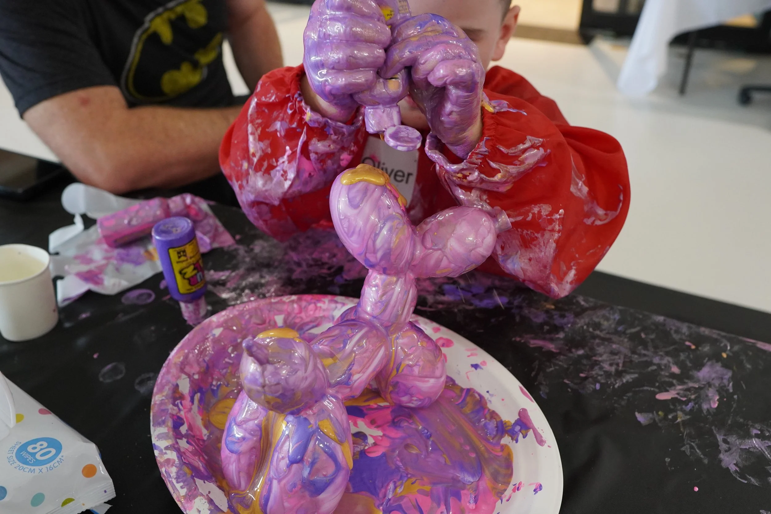 Pour and Play: Colour in Motion