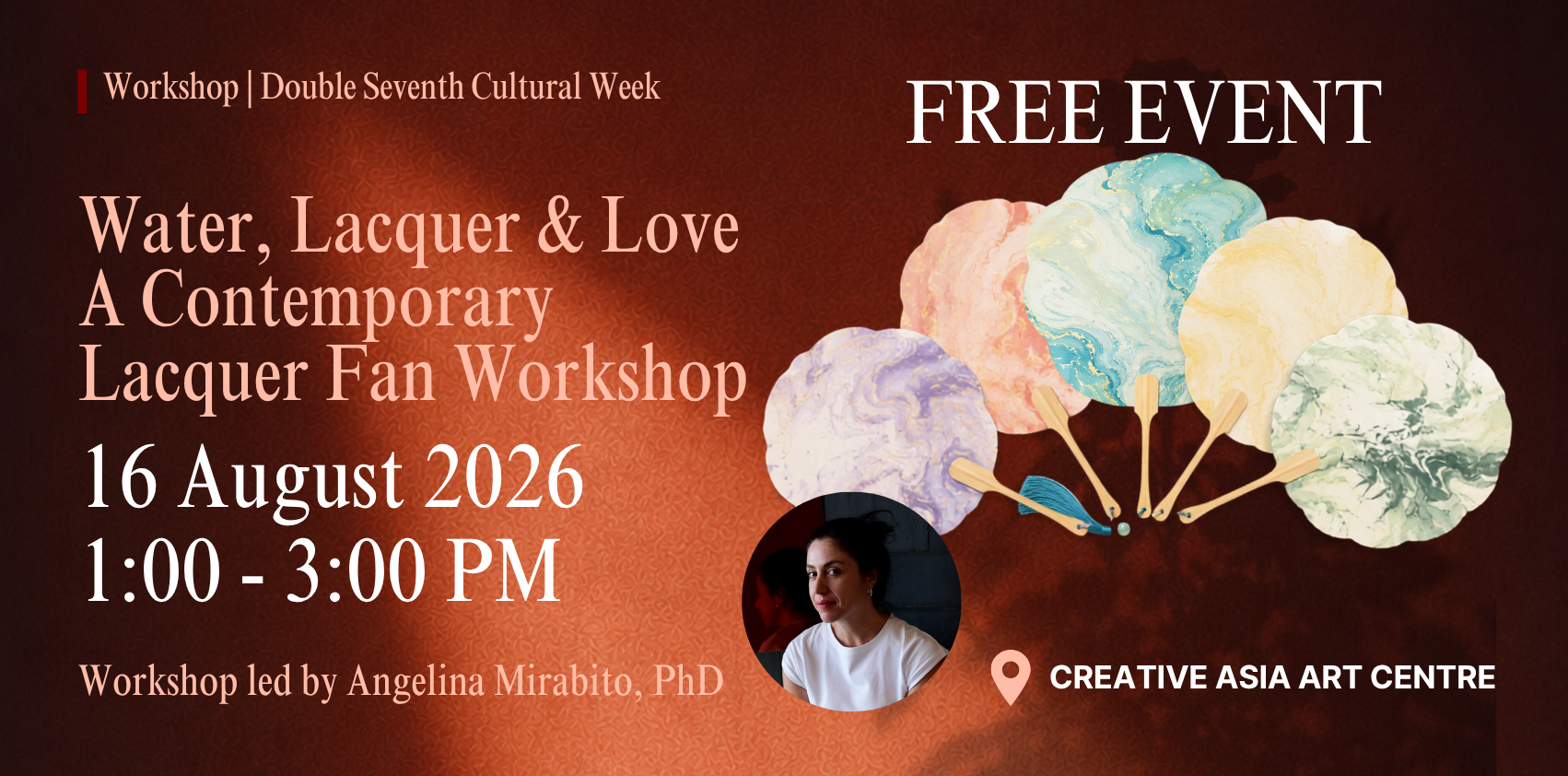 Water, Lacquer &amp; Love: A Contemporary Lacquer Fan Workshop