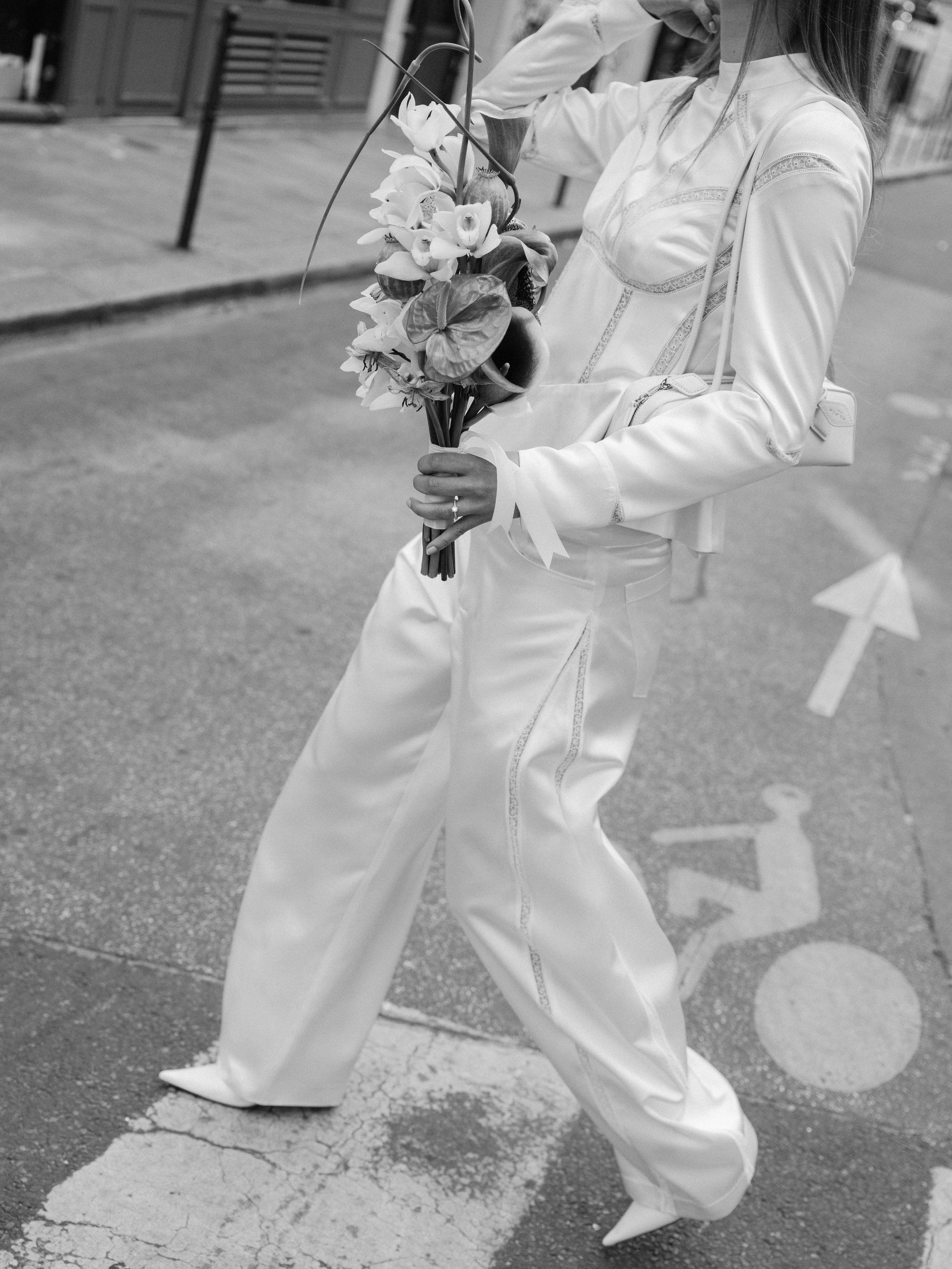 &mdash; last Saturday in Paris. Johanna and Stan's civil ceremony followed by a couple of glasses of champagne and some laid-back hours of togetherness with their closest family and friends. Can't wait for part two of their celebrations, very soon! ✨