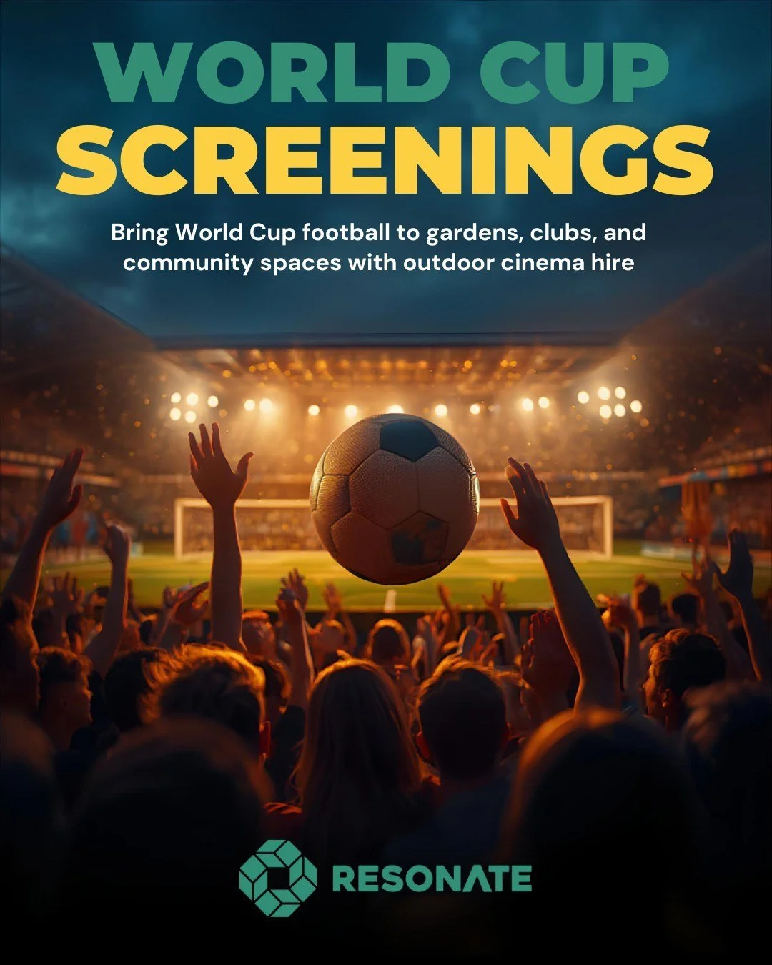 World Cup 2026 will bring summer football to outdoor spaces across the UK.

Outdoor cinema hire is becoming a popular way to host live football screenings for families, clubs, and communities. Large screens, clear sound, and weather-ready setups make