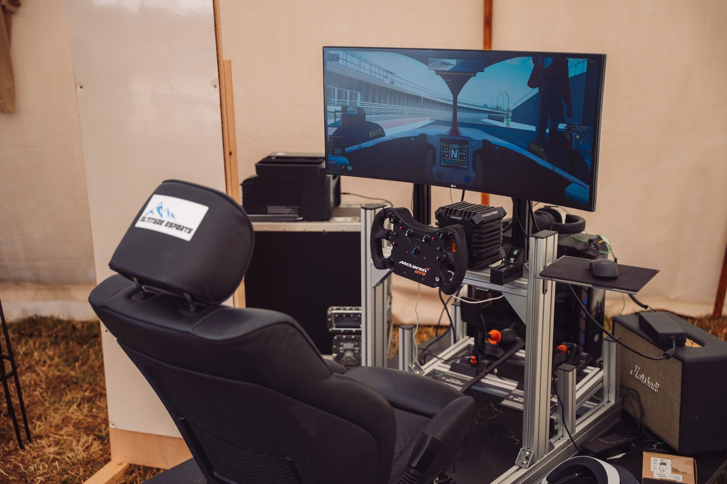 F1 style racing simulator to hire 