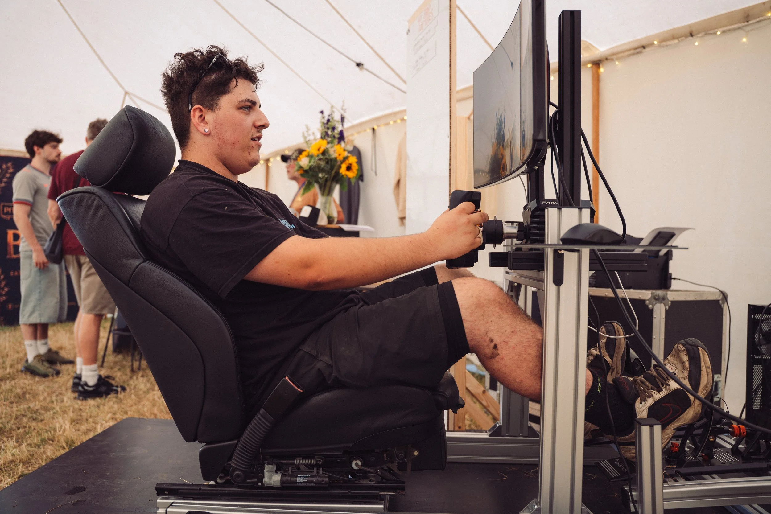 Professional F1 racing simulator