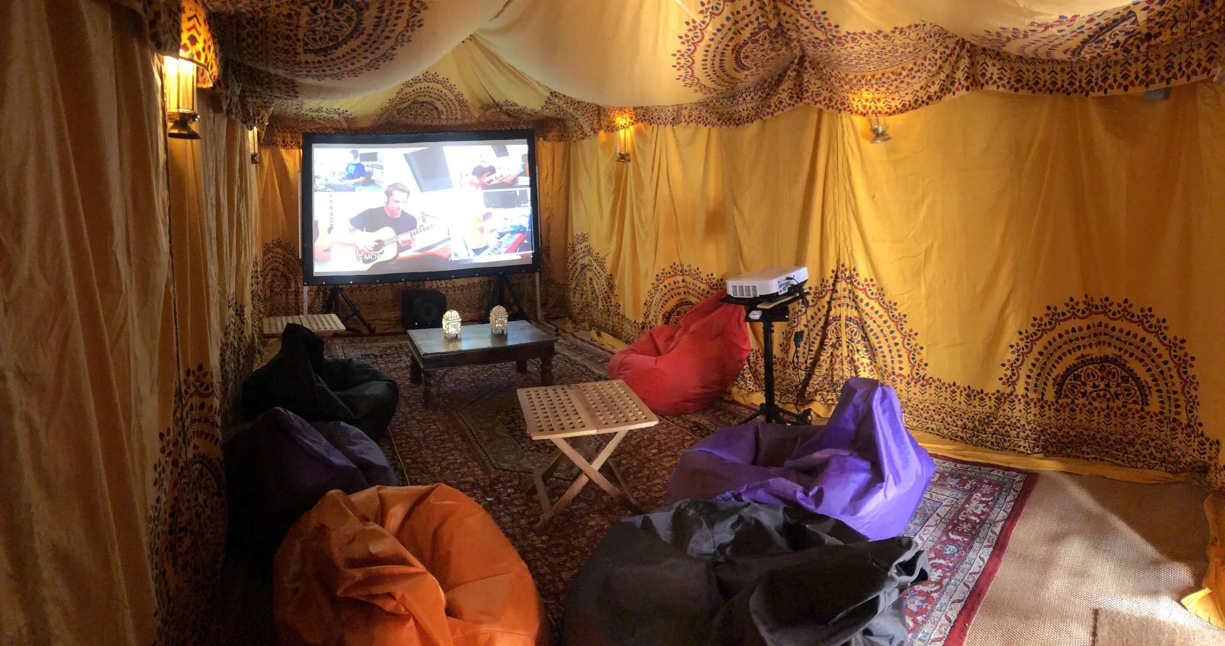 Marquee cinema ideas for anniversery celebrations