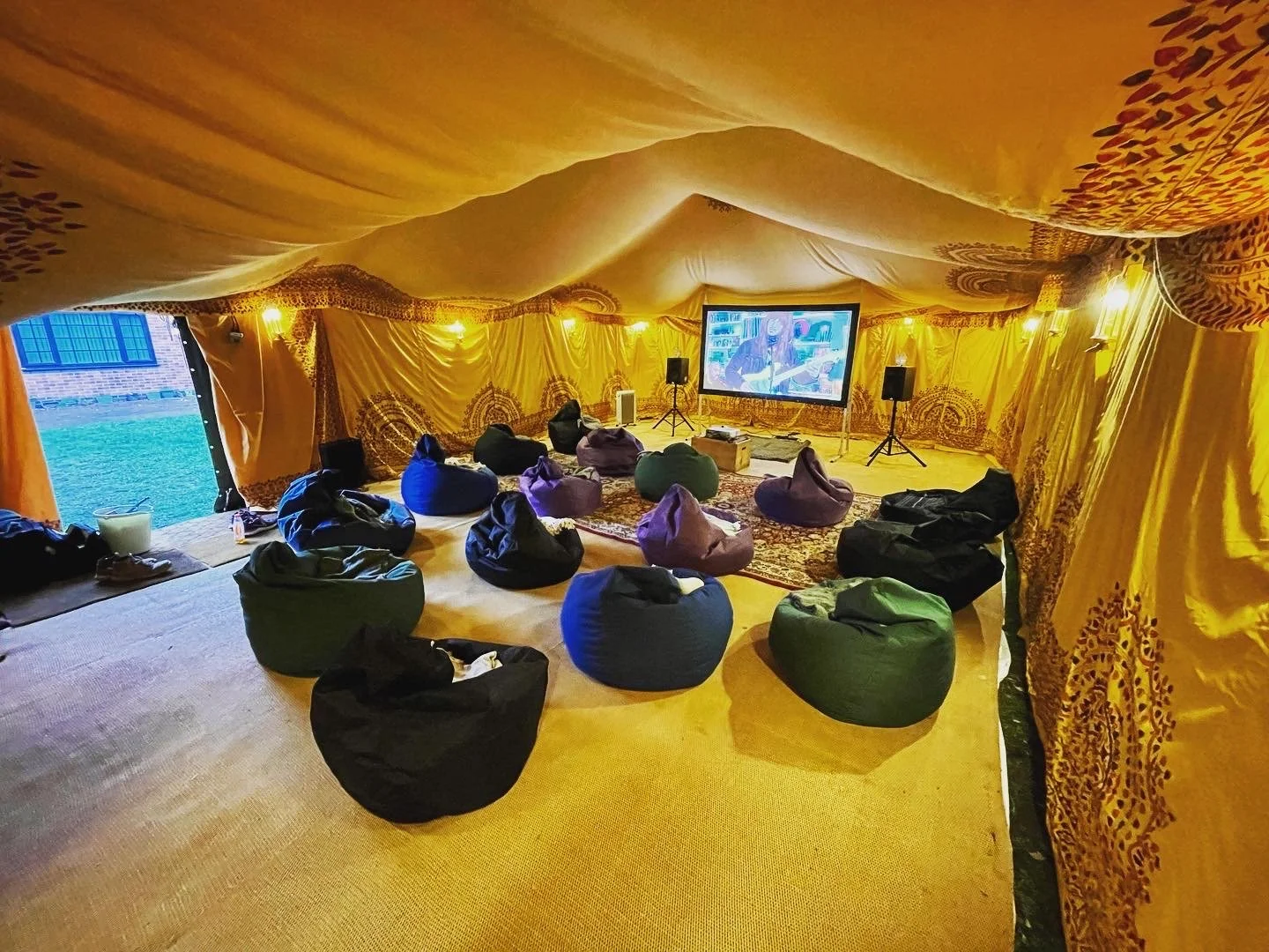 Clearspan marquee uk school setup