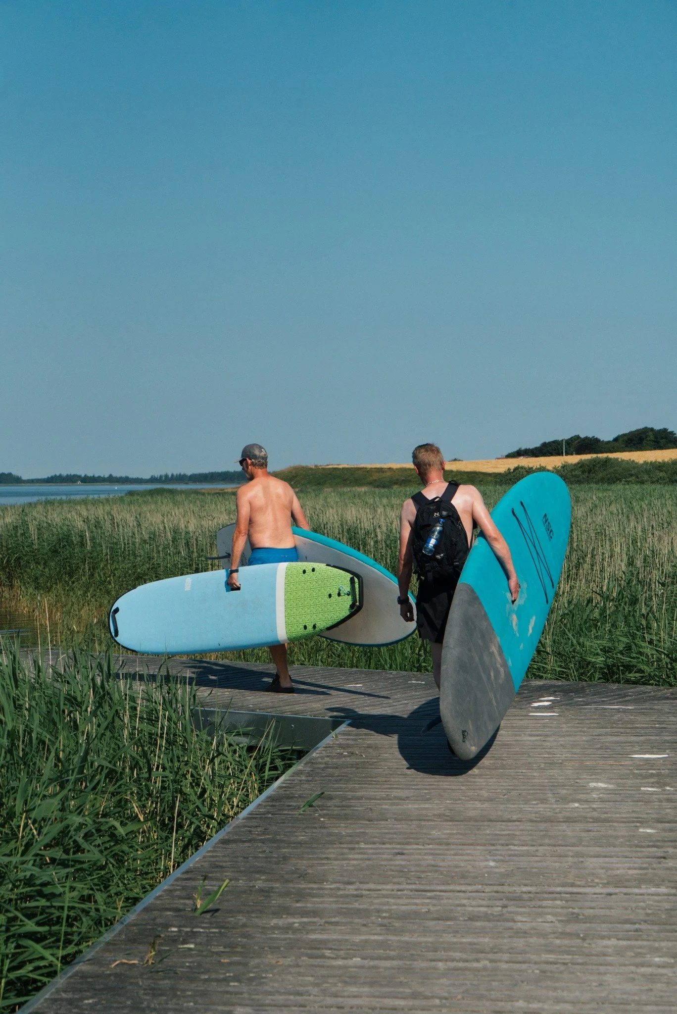 Hvad sl&aring;r en varm sommerdag ved vandet?

@surfgaarden p&aring; sporet af et bedre liv

#PTSDRecovery #BlueSpace #MentalHealth  #Surfgaarden #Vesterhavet #NationalparkThy