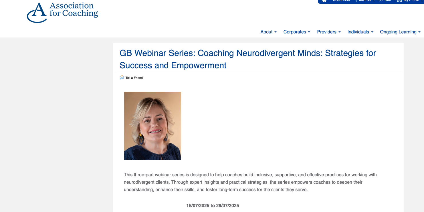 GB Webinar Series screenshot