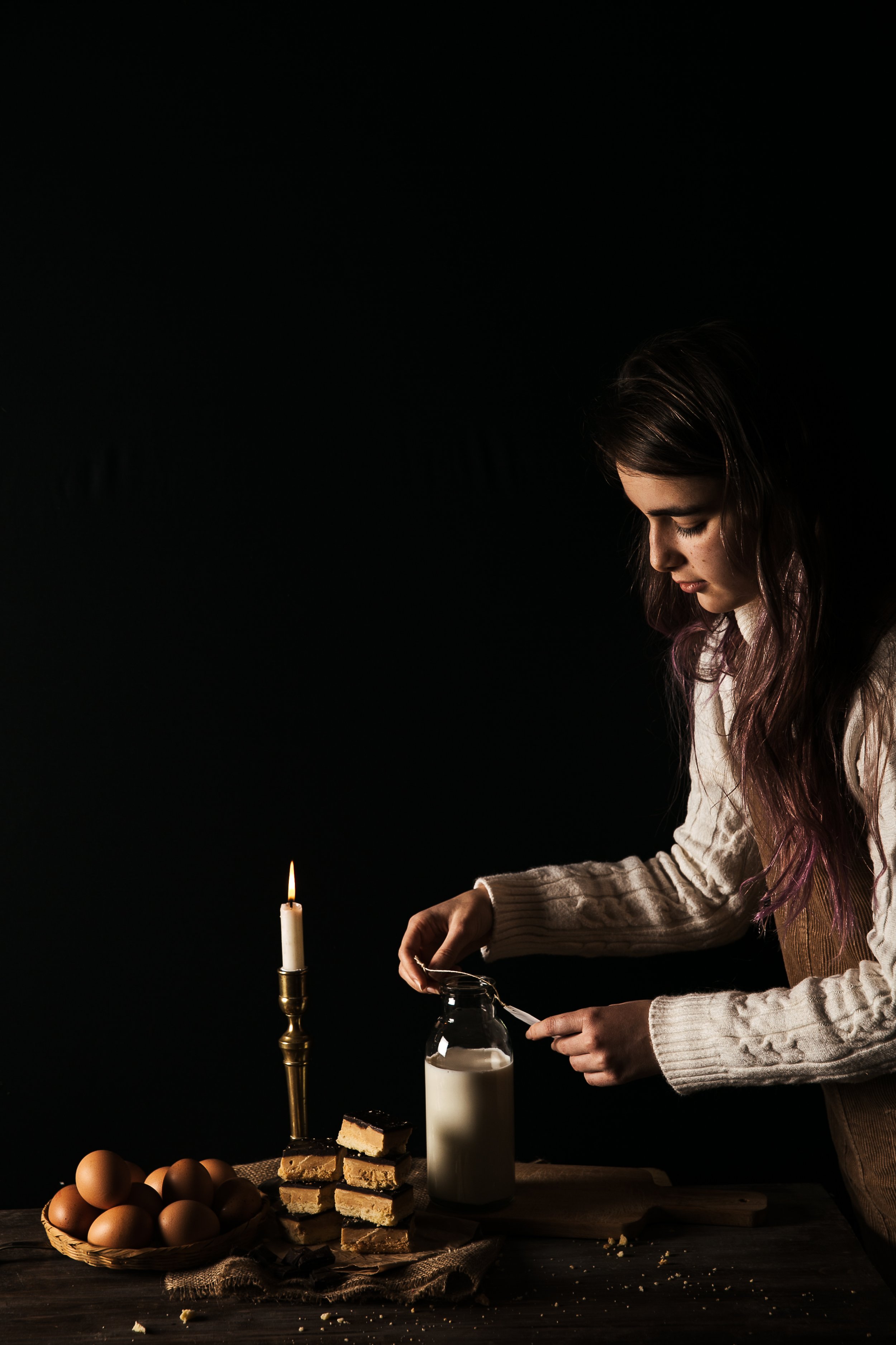 photographe claire obscure culinaire - Alice Bertrand - DIner Studio - Brocéliande 