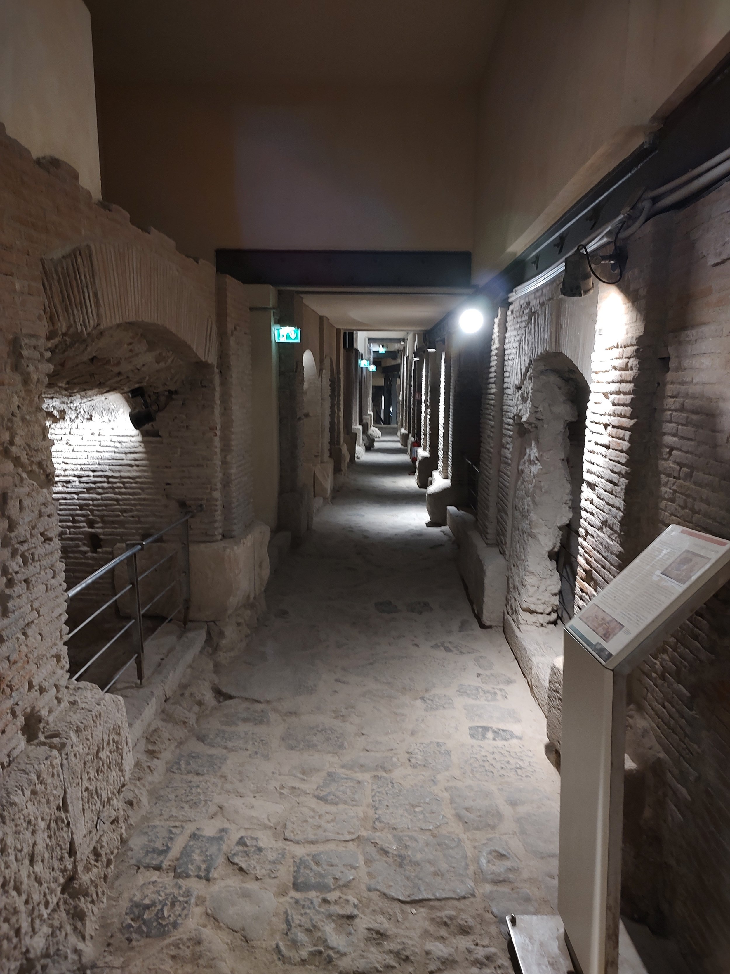 Pozzuoli underground, Italy