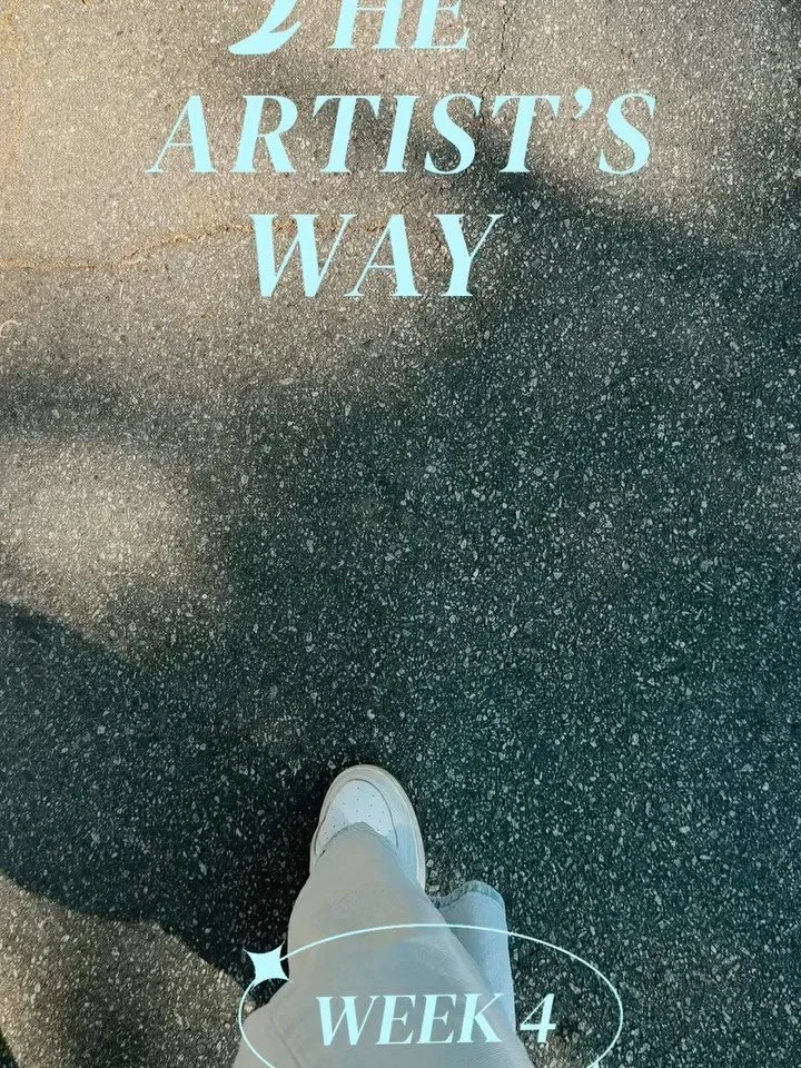 Artist’s Way Week 4 π π³πΆπ₯
“When the soul wishes to experience something she throws an image of the experience out before her and enters into her own image” —Meister Eckhart
π³ My Artist Date this week consisted of a solo