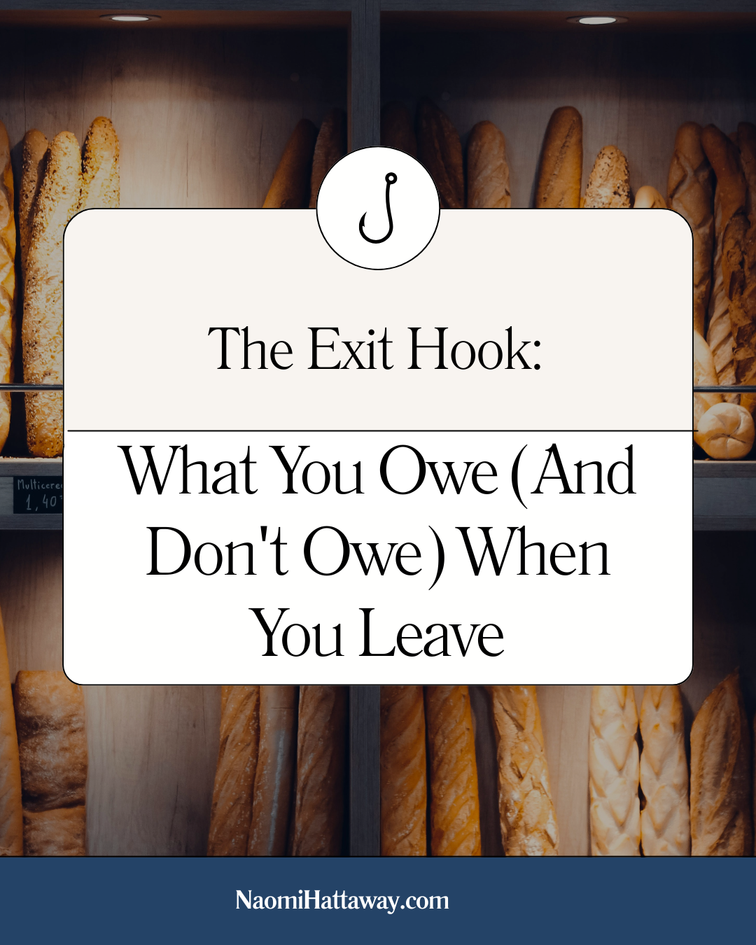 The Exit Hook—What You Owe (And Don't Owe) When You Leave