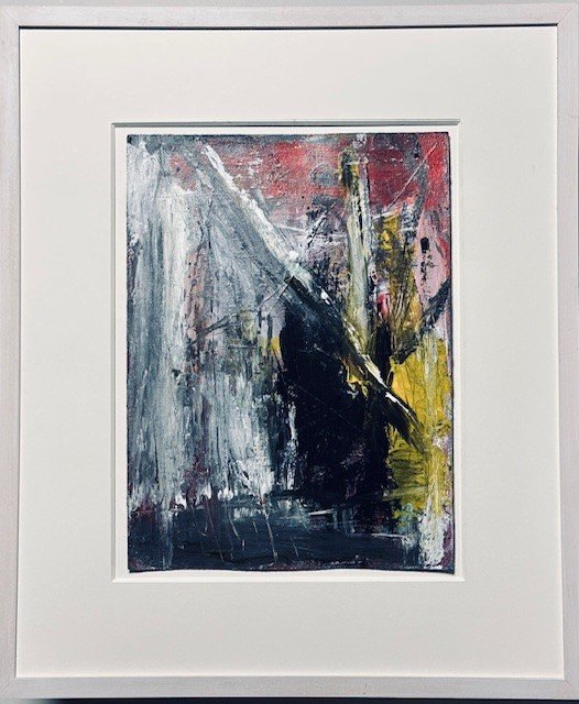 "West Side" Acrylic on paper " 11"x8"