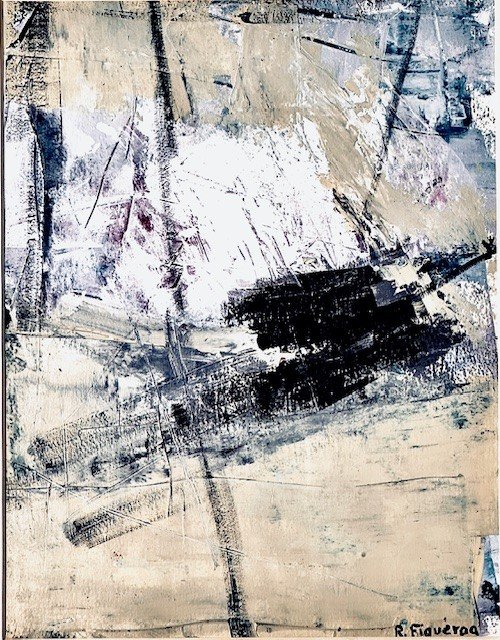 "Ice" Acrylic on paper " 11"x8"