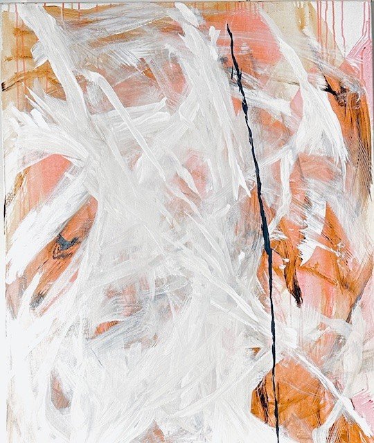 "Early winter" Acrylic on canvas " 38"x29"