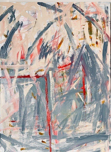 "Jazz" Acrylic on canvas " 39"x28"